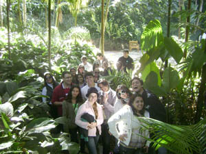 Alunos de Ciências Biológicas visitam Jardim Botânico de Inhotim