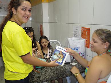 Projeto “Leitores em Rede” é realizado no centro de Formiga