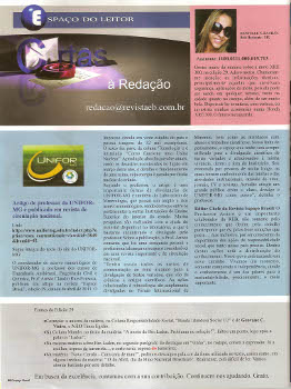 Matéria de informativo do UNIFOR é divulgada em revista de circulação nacional