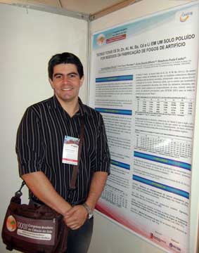 Professor do UNIFOR participa do Congresso Brasileiro de Ciência do Solo