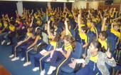 Alunos do Colégio de Aplicação participam de palestra de Educação Financeira