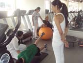 Acadêmicos fazem estágio em Fisioterapia Desportiva