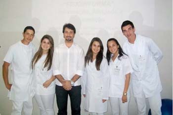 Alunos de Fisioterapia ministraram palestra na Santa Casa