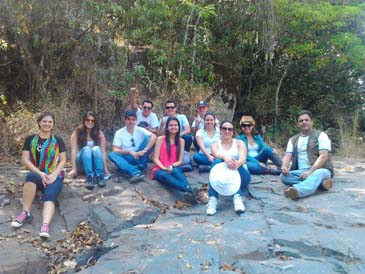 Alunos do 2º período de Engenharia Civil participaram de campos geológico