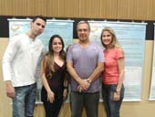 Professor e alunos participam de congresso de Educação Física