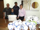 UNIFOR-MG doa material esportivo para o Beira Rio