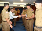 UNIFOR-MG sedia comemoração do aniversário da Companhia da Polícia Militar