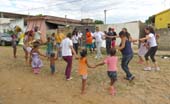 Curso de Serviço Social promove matinê no Bairro Recanto da Praia