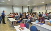 Calouros do Curso Superior de Tecnologia em Marketing participam de aula inaugural