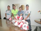 FUOM doa material esportivo ao Juventude