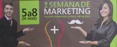 I Semana do Marketing ocorrerá de 5 a 8 de maio