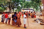 Alunos e professores de Serviço Social visitam aldeia indígena