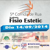 UNIFOR-MG é parceiro da 5ª Corrida de Rua da Academia Fisio Estetic