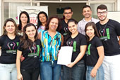 Mão Amiga recebe projeto de marketing de alunos do UNIFOR-MG