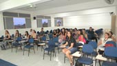 Alunos de Biblioteconomia participam de palestra sobre atuação e registro profissional
