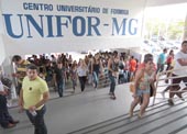 Vestibular 2015 do UNIFOR-MG superou as expectativas