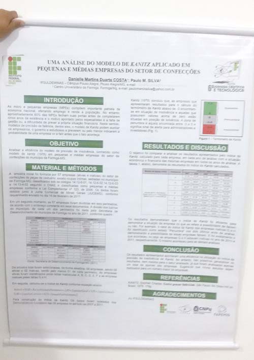 Trabalhos de egressos do UNIFOR-MG são publicados em congresso científico