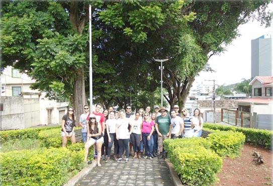 Acadêmicos de Engenharia Ambiental e Sanitária participam de aula de campo