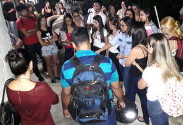 Alunos de Arquitetura e Urbanismo participam de Aula Prática em obras do UNIFOR-MG