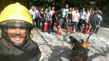 Funcionários do UNIFOR-MG participam de Curso de Formação de Brigadista