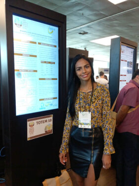 Aluna do UNIFOR-MG apresenta quatro trabalhos no Congresso Brasileiro de Ciências do Solo