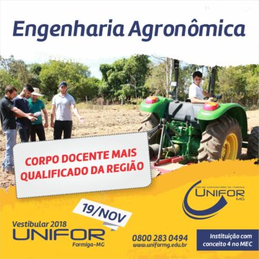 ENGENHARIA AGRONÔMICA: CORPO DOCENTE MAIS QUALIFICADO DA REGIÃO