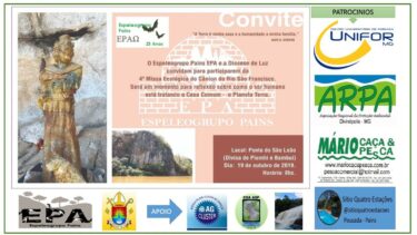 MISSA SERÁ CELEBRADA NO “MONUMENTO NATURAL SÃO FRANCISCO DO CARSTE MINEIRO”