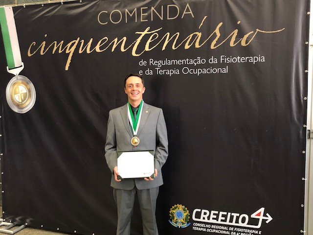 O Prof. Dr. Andrei Pereira Pernambuco recebeu a Comenda Cinquentenário na categoria Mérito Científico