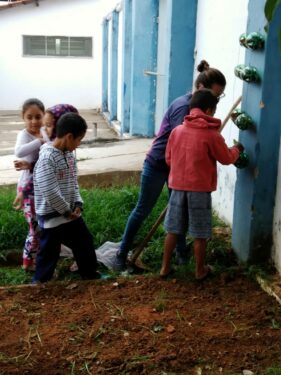 Atividades experimentais – Horta escolar