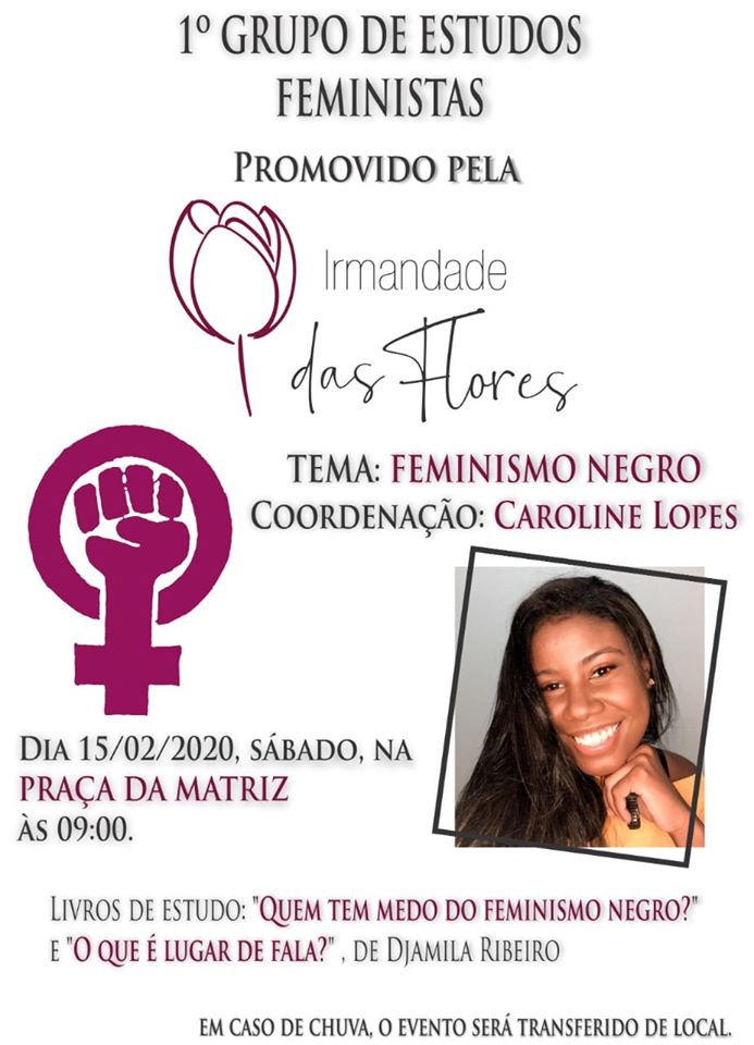 GRUPO DE ESTUDOS FEMINISTAS COMEÇARÁ ATIVIDADES NESTE SÁBADO