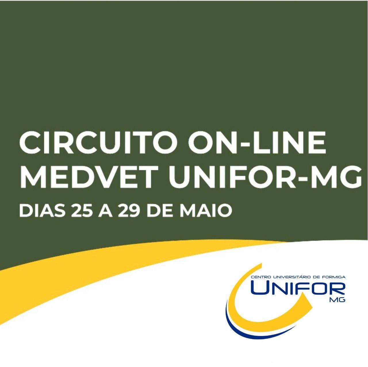 CIRCUITO ON-LINE DE MEDICINA VETERINÁRIA COMEÇARÁ NO DIA 25 DE MAIO