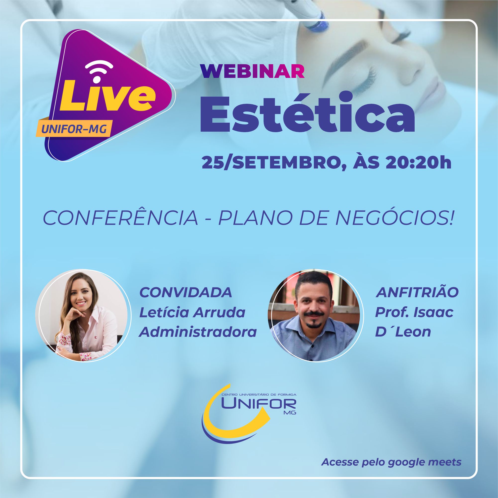 PARTICIPE DA LIVE PLANO DE NEGÓCIOS
