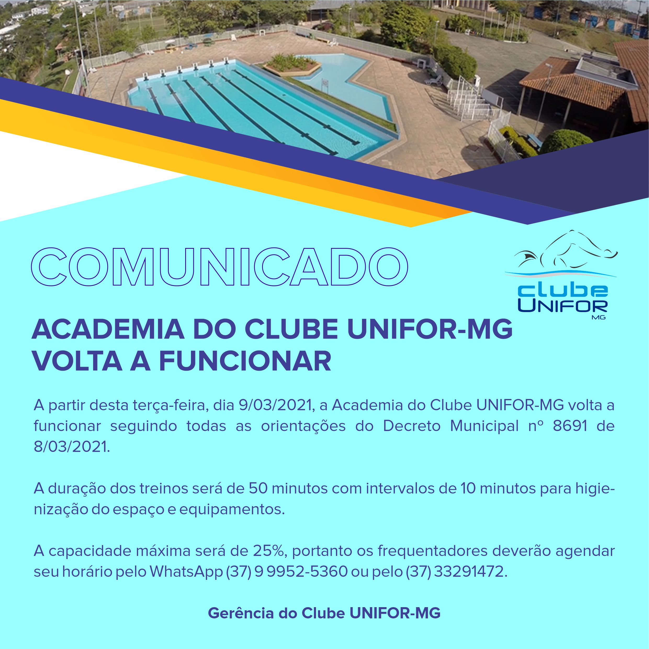 comunicado clube