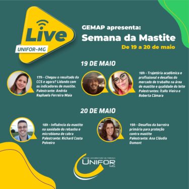 GEMAP APRESENTA SEMANA DA MASTITE