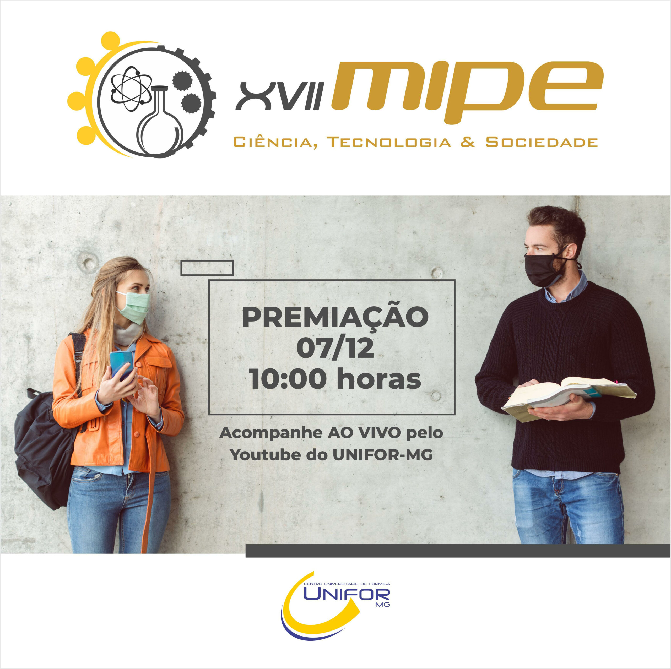 PREMIAÇÃO DA MIPE SERÁ NO DIA 07/12