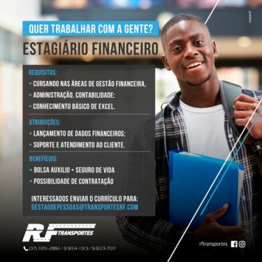 OPORTUNIDADE DE ESTÁGIO