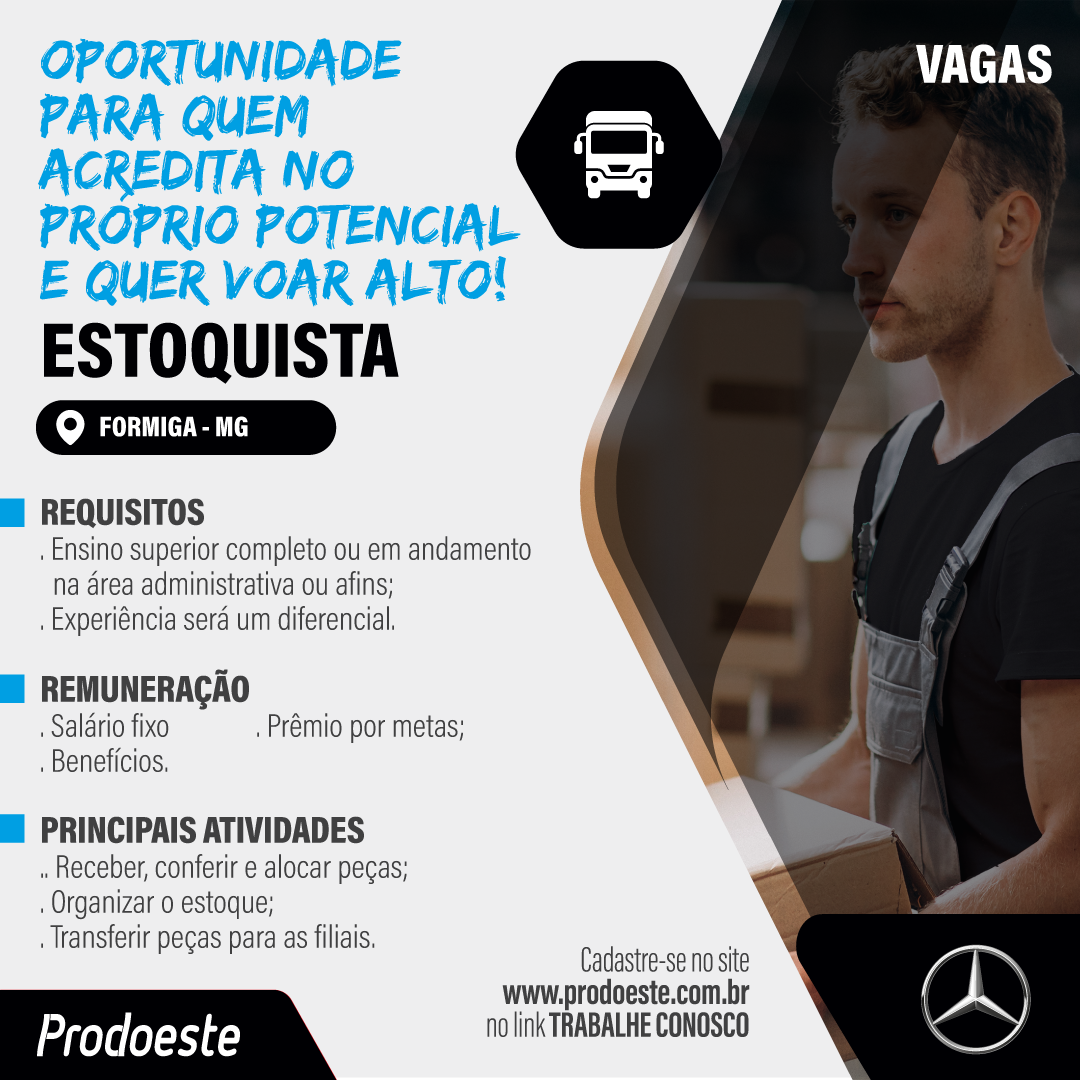 OPORTUNIDADE DE EMPREGO – GRUPO AMEP