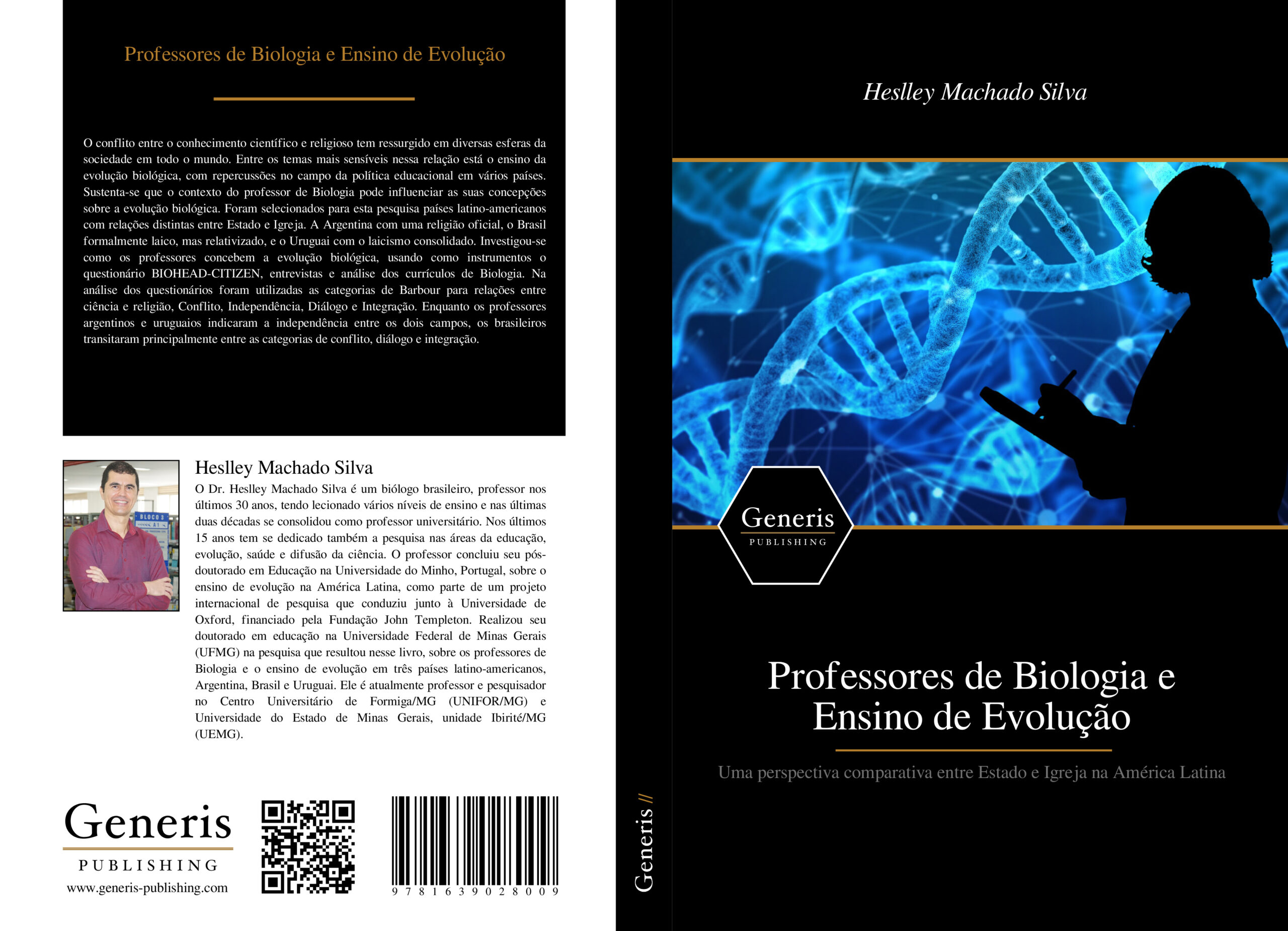 PROFESSOR PUBLICA LIVRO SOBRE O ENSINO DE EVOLUÇÃO NA AMÉRICA LATINA E SEU POSSÍVEL CONFLITO COM A RELIGIÃO