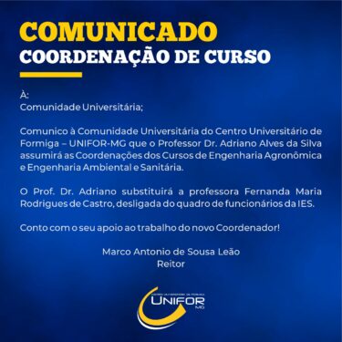 COMUNICADO