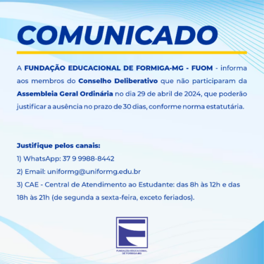 COMUNICADO