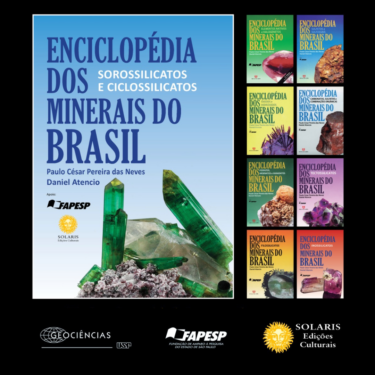 PROFESSOR ANÍSIO CLÁUDIO RIOS FONSECA PARTICIPA DE LIVRO SOBRE MINERAIS DO BRASIL
