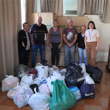 CENTRO UNIVERSITÁRIO E COLÉGIO UNIFOR LEVAM DOAÇÃO AO ASILO SÃO FRANCISCO