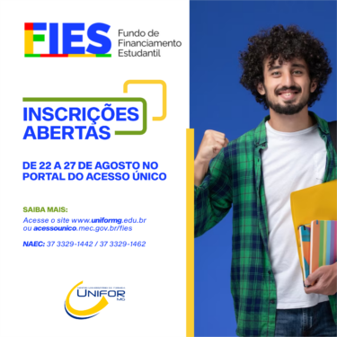 PUBLICADO EDITAL PARA INSCRIÇÕES DO FIES DO 2º SEMESTRE DE 2024