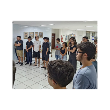 CALOUROS DO CURSO CIÊNCIA DA COMPUTAÇÃO PARTICIPAM DE AULA INAUGURAL