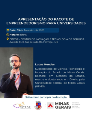PROFESSORES DO UNIFOR-MG PARTICIPAM DE REUNIÃO COM SUPERINTENDENTE DE INOVAÇÃO TECNOLÓGICA DE MINAS GERAIS PARA DISCUTIR OPORTUNIDADES DE EMPREENDEDORISMO NAS UNIVERSIDADES
