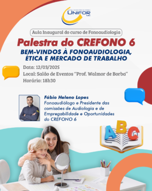 UNIFOR-MG REALIZA PALESTRA DO CREFONO 6