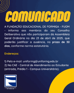 FUOM ABRE PRAZO PARA JUSTIFICATIVA DE AUSÊNCIA EM ASSEMBLEIA GERAL