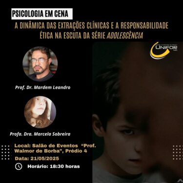 CURSO DE PSICOLOGIA PROMOVE DEBATE SOBRE RESPONSABILIDADE ÉTICA ATRAVÉS DA SÉRIE “ADOLESCÊNCIA”