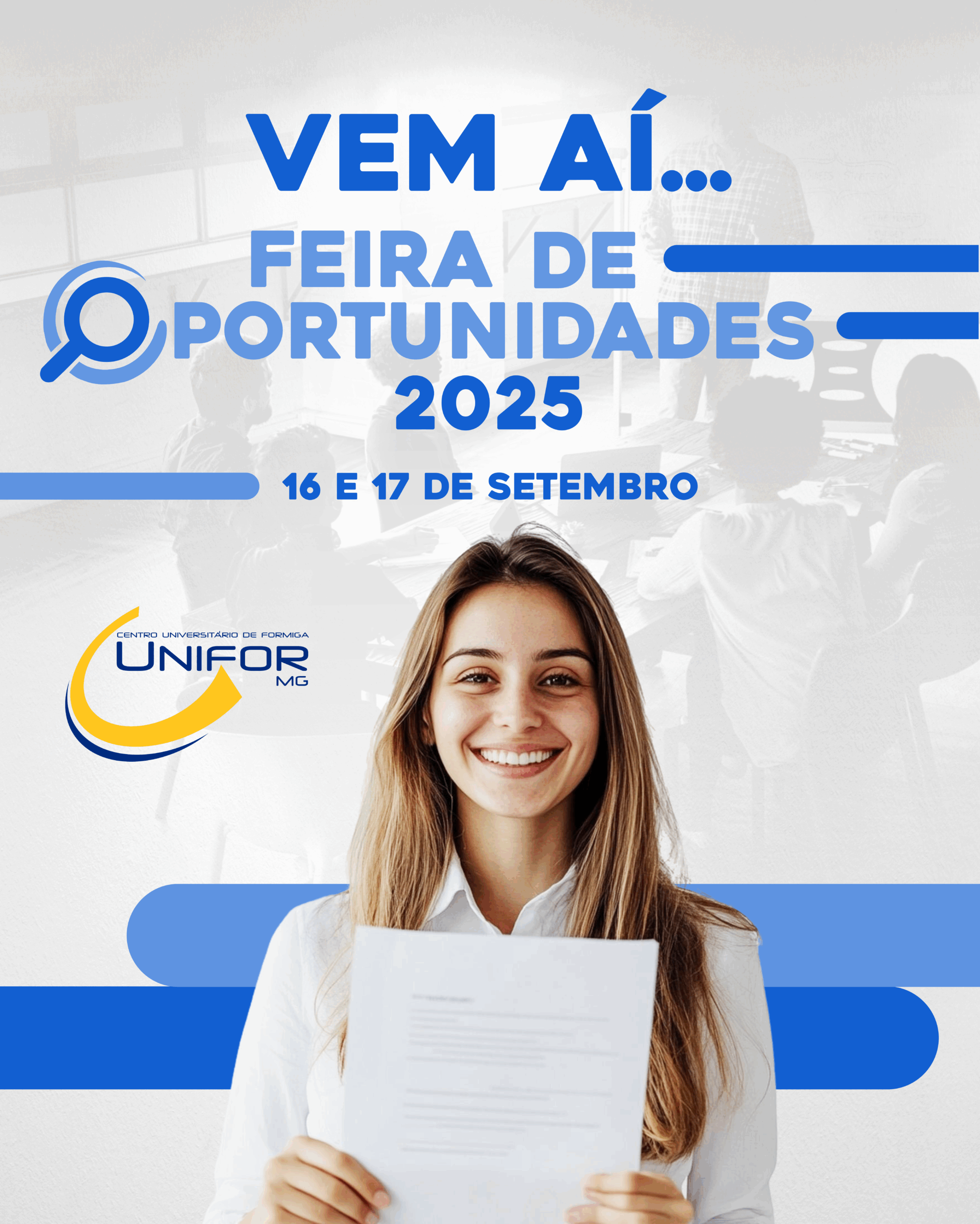 UNIFOR-MG ABRE INSCRIÇÕES PARA EMPRESAS PARTICIPAREM DA FEIRA DE OPORTUNIDADES 2025