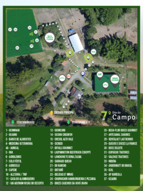 UNIFOR-MG DIVULGA GUIA DE LOCALIZAÇÃO PARA O 7º DIA DE CAMPO